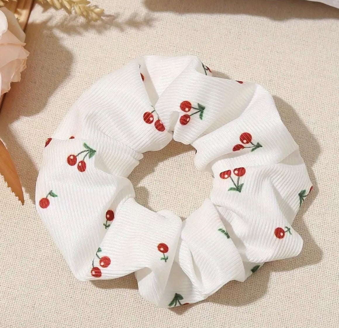 Cherry Scrunchie